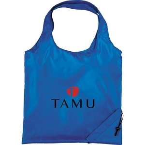 The Bungalow Foldaway Tote Bag Blue, Royal