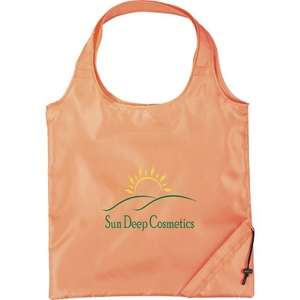 The Bungalow Foldaway Tote Bag Orange