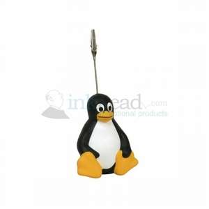 Sitting Penguin Memo Holder