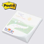 Promotional Adhesive Notepads - Post-It(R) Custom Printed Notes Full Color 2-3/4"W x 3"H - 50 Sheets