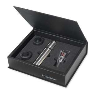 Custom Promotional Brookstone Wine Enthusiast Kit