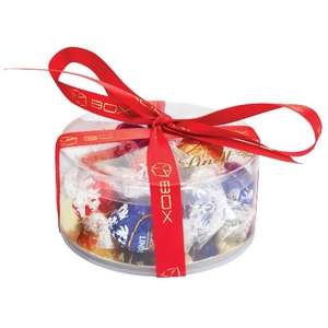 Custom Promotional Lindt Clearview Gift Box - 10 Lindor Balls