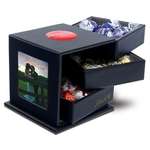 Custom Corporate Gifts - Lindt Leatherette Swing Box with Drawers