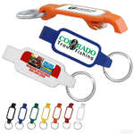 Logo Keychains & Key Tags - Stingray Bottle Opener Key Tag - Full Color