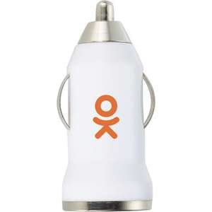 Mini Auto Adapter White