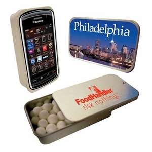 Slider Top Tin - Filled with Signature Peppermints