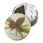 Wholesale Food Gift Bags, Baskets & Boxes - Collector Tin with English Butter Toffee and Clodhoppers