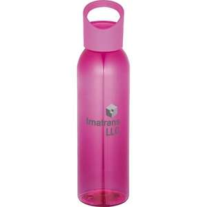 Casanova Tritan Sports Bottle - 22 oz. Pink, Translucent