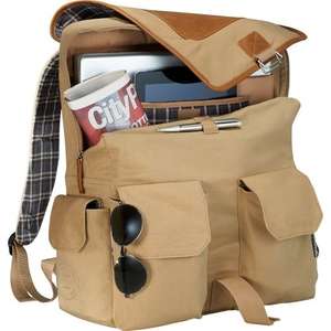 Field & Co. Cambridge Collection Compu-Backpack
