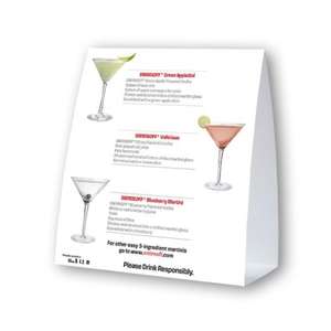 Custom Promotional Table Tent - 4"H x 4"W
