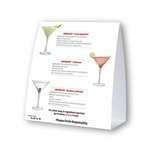 Custom Banners, Mats & Signs - Table Tent - 4"H x 4"W