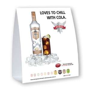 Custom Promotional Table Tent - 5-1/4"H x 5"W