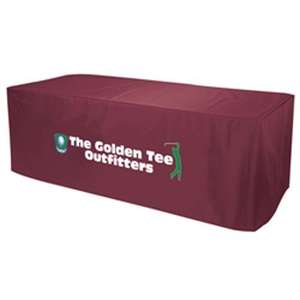 6ft. Decobrite Nylon Table Cover 3-Sided (Full-Color Thermal Imprint) 