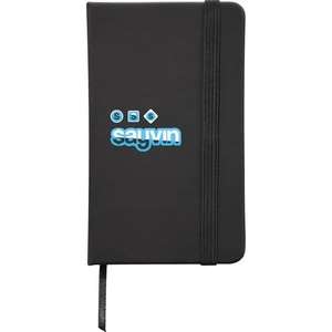 Custom Promotional Snap Elastic Closure Notebook - 3" x 5"
