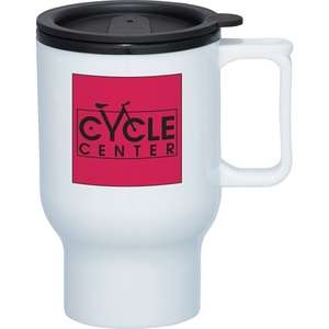 Venice Travel Mug - 14 oz. White