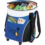 Customized Coolers & Insulated Bags - Lombardi 36-Can Rolling Cooler