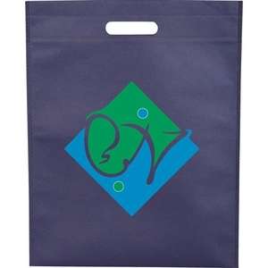 Large Freedom Heat Seal Exhibition Tote Blue, Navy