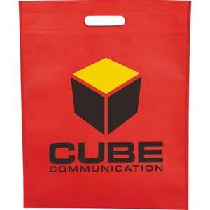 Large Freedom Heat Seal Exhibition Tote Red