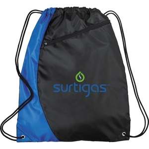 Sonar Drawstring Cinch Backpack Blue, Royal
