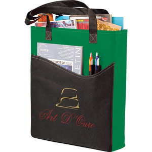 Custom Promotional Rivers Pocket Tote Bag