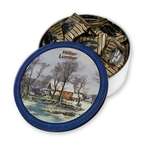 Imprinted Cookies - Glad Tidings Tin with Gourmet Cookie Selection