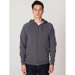 Custom Promotional American Apparel California Fleece Full Zip Hoody - Dark/Colors