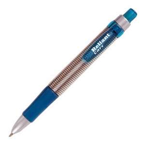 Flexible Spring Pen Turquoise/Silver