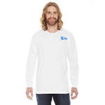 Wholesale T-Shirts - American Apparel Unisex Fine Jersey Long Sleeve T-Shirt - White/Neutral