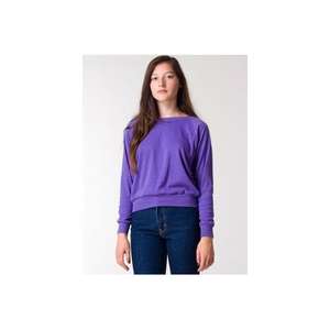 American Apparel Women's Tri-Blend Pullover