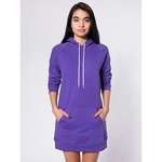 Personalized Sweatshirts & Sweatpants - American Apparel Women's California Fleece Raglan Hoody Dress - Dark/Colors