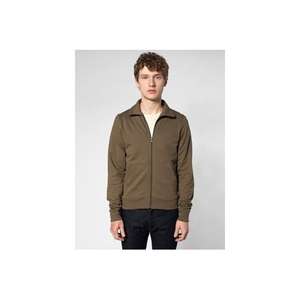 American Apparel Unisex California Fleece Zip Jogger - Dark/Colors Green, Army