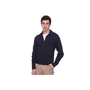 American Apparel Unisex California Fleece Zip Jogger - Dark/Colors Blue, Navy