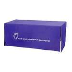 Personalized Table Covers - Standard 6 Foot Flat Table Cover - 3 Sided