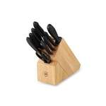 Custom Knives - Victorinox Swiss Army 10-Piece Knife Block Set