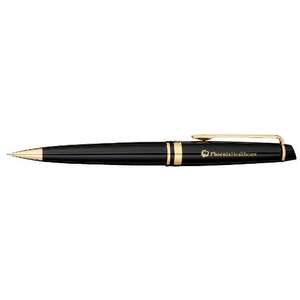 Waterman Expert Ballpoint Pen - Black with Gold Trim 