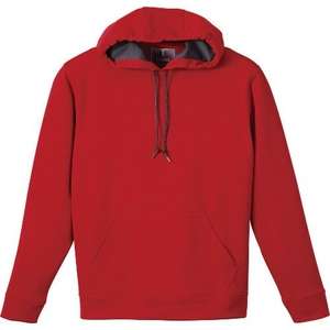 Trimark Adult Pasco Tech Hoody Red, Sport