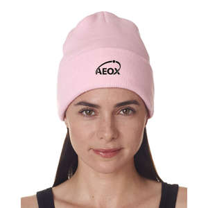 Custom Promotional UltraClub Knit Beanie with Cuff