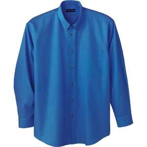 Trimark Capulin Long Sleeve Dress Shirt - Men's Blue