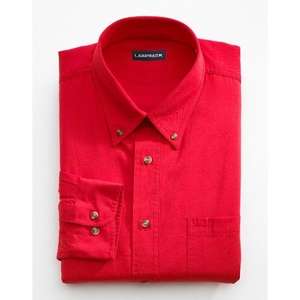 Trimark Capulin Long Sleeve Dress Shirt - Men's Red