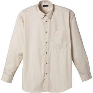 Trimark Capulin Long Sleeve Dress Shirt - Men's Stone