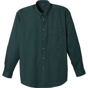 Trimark Capulin Long Sleeve Dress Shirt - Men's Green, Woodland