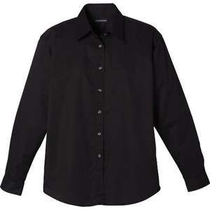 Trimark Capulin Long Sleeve Dress Shirt - Women's Black