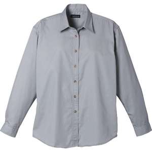 Trimark Capulin Long Sleeve Dress Shirt - Women's Gray