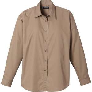 Trimark Capulin Long Sleeve Dress Shirt - Women's Tan