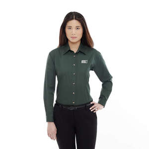 Custom Promotional Trimark Capulin Long Sleeve Dress Shirt - Women's