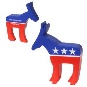 Custom Promotional Democratic Donkey Stress Ball