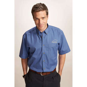 Custom Promotional Trimark Matson Short Sleeve Dress Shirt - Men's