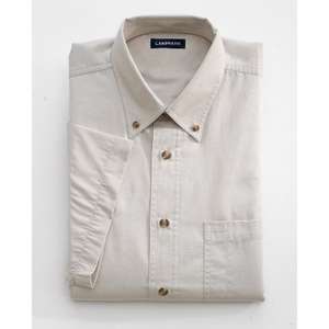 Trimark Matson Short Sleeve Dress Shirt - Men's Stone