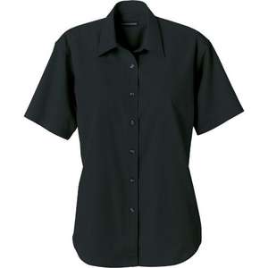 Trimark Matson Short Sleeve Dress Shirt - Women's Black