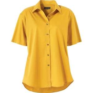 Trimark Matson Short Sleeve Dress Shirt - Women's Dijon
